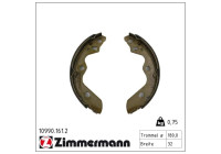 Brake shoe set