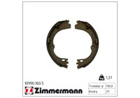 Brake shoe set