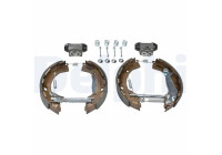 Brake shoe set