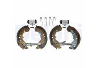 Brake shoe set