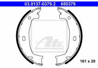 Brake Shoe Set, parking brake 650379 ATE