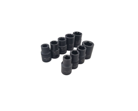 Brake caliper socket wrench set 17 pcs., Image 4