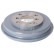 Brake drum 194818 FEBI
