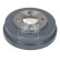Brake drum 198441 FEBI