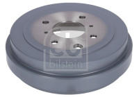 Brake drum 198444 FEBI
