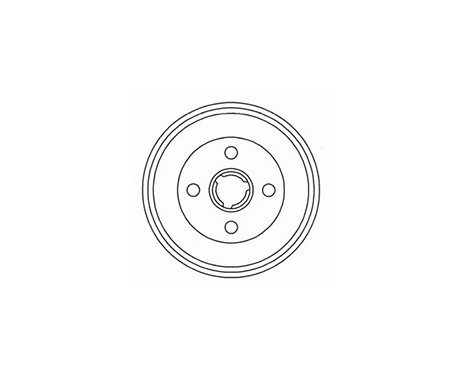 Brake Drum 2326-S ABS, Image 2