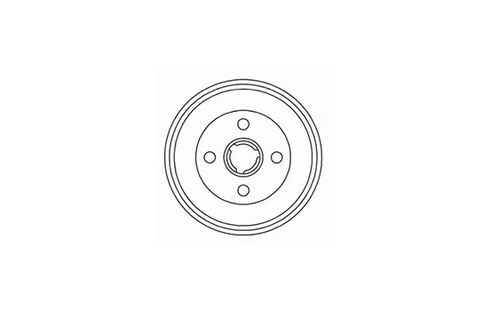 Brake Drum 2326-S ABS, Image 2