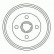 Brake Drum 2326-S ABS