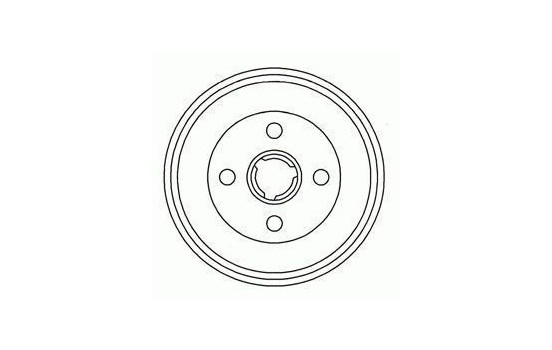 Brake Drum 2326-S ABS
