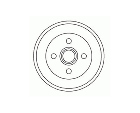 Brake Drum 2330-S ABS, Image 2