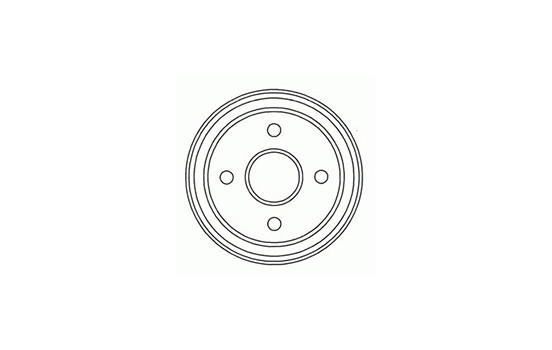 Brake Drum 2335-S ABS, Image 2