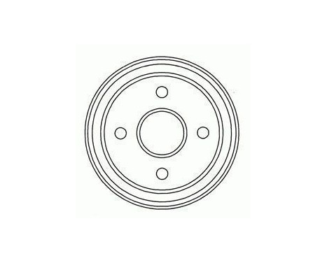 Brake Drum 2335-S ABS