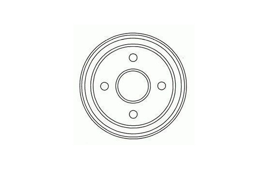 Brake Drum 2335-S ABS
