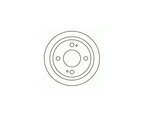 Brake Drum 2345-S ABS, Image 2