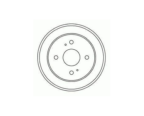 Brake Drum 2363-S ABS