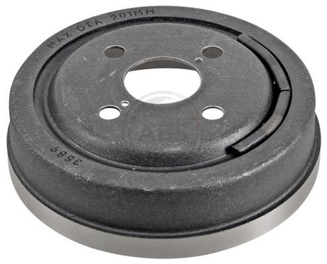 Brake Drum 2366-S ABS, Image 3