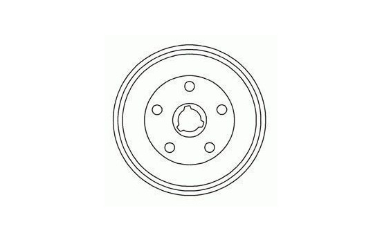 Brake Drum 2374-S ABS