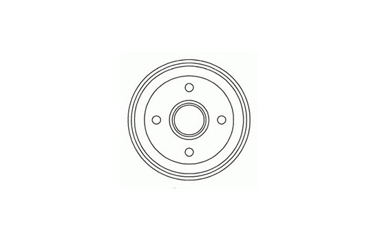 Brake Drum 2392-S ABS, Image 2