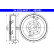 Brake drum 24.0222-8037.1 ATE