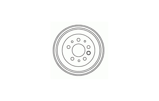 Brake Drum 2403-S ABS, Image 2