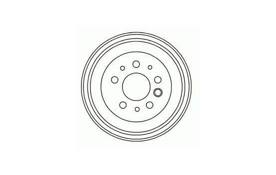 Brake Drum 2403-S ABS