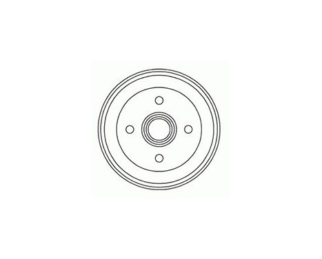 Brake Drum 2404-S ABS, Image 2