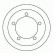 Brake Drum 2405-S ABS