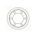 Brake Drum 2406-S ABS, Thumbnail 2