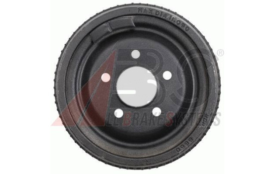 Brake Drum 2468-S ABS, Image 2