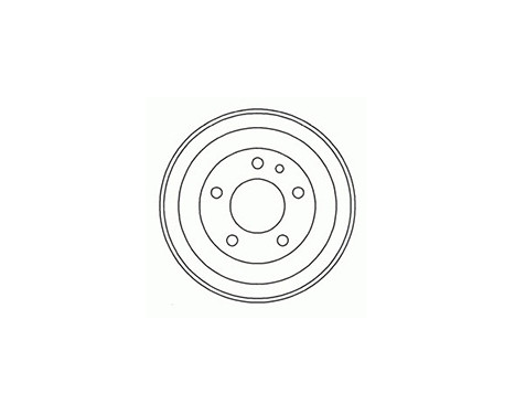 Brake Drum 2495-S ABS, Image 2