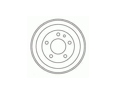 Brake Drum 2495-S ABS