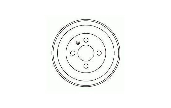 Brake Drum 2496-S ABS