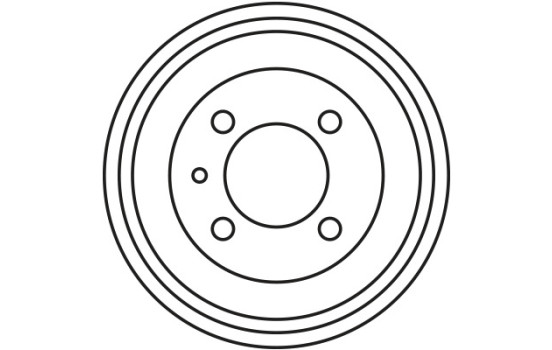 Brake Drum 2706-S ABS, Image 2