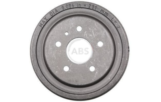 Brake Drum 2738-S ABS, Image 3