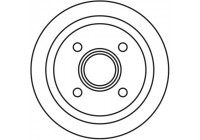 Brake Drum 2739-S ABS