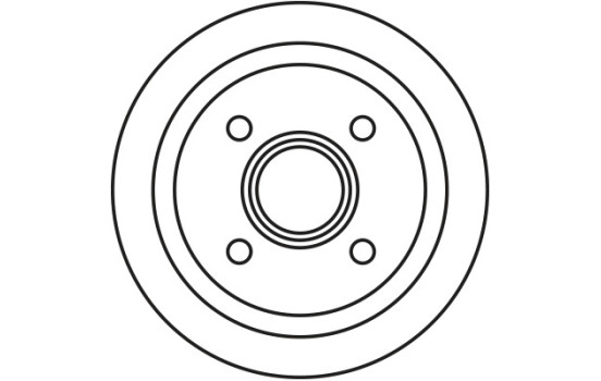 Brake Drum 2739-S ABS