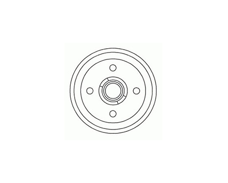 Brake Drum 3331-S ABS, Image 2