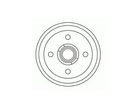 Brake Drum 3331-S ABS