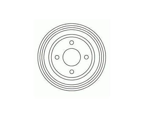 Brake Drum 3344-S ABS