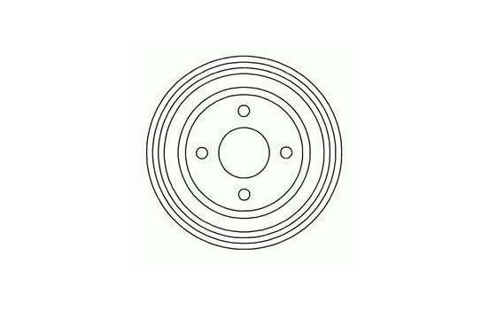 Brake Drum 3344-S ABS