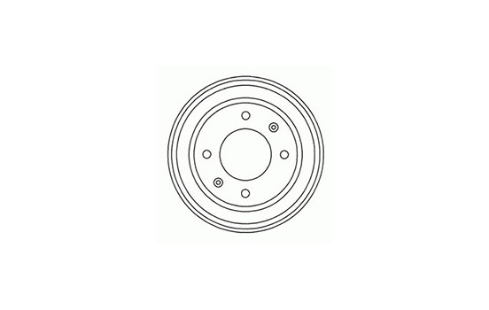 Brake Drum 5253-S ABS, Image 2