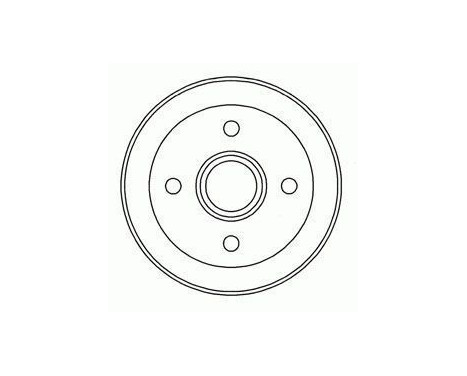 Brake Drum 5342-S ABS