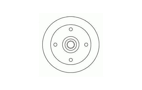 Brake Drum 7161-S ABS