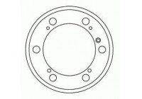 Brake Drum 7167-S ABS