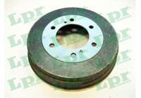 Brake Drum 7D0125 Lpr