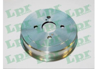 Brake Drum 7D0605 Lpr