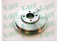 Brake Drum 7D0621 Lpr