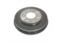 Brake Drum ADG04707 Blue Print