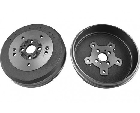 Brake Drum BD-4357 Kavo parts, Image 2