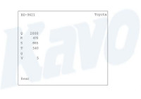 Brake Drum BD-9621 Kavo parts